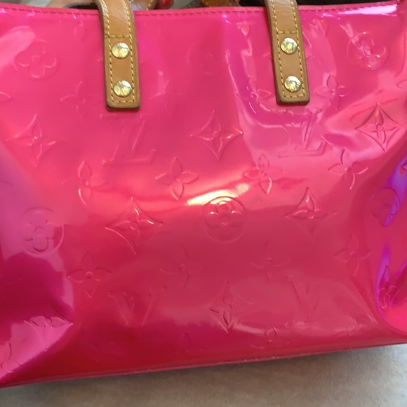 LV Mini Pink Vernis Tote - Picture 15 of 15